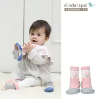 在飛比找momo購物網優惠-【Kinderspel】套腳腳襪型學步鞋-13CM(球球糖果
