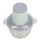 2L Food Processor Mini Meat Grinder Electric Vegetable Chopper For Home Green