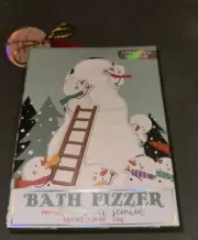 Bath fizzer vanilla caramel scented by Core Home. Snowman Shape. New In Box.