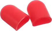 Toyvian Handlebar End Caps for Bicycles 1 Pair Silicone Bicycle Handlebar Covers Prevent Scratches Comfortable Grip Enhance Riding Experience