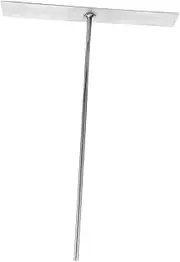 Totority Fireplace Ash Cleaner BBQ Cleanup Rake Coal Ash Shovel Coal Scraper Heavy Duty Fireplace Spatula