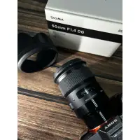 在飛比找蝦皮購物優惠-sigma 50mm f1.4 for Sony 二手  公