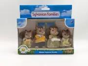 Sylvanian Walnut Squirrel Family 4172 UK Release Flair New Sealed