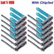 2.5" SFF HDD Caddy Sled For HP ProLiant DL380 DL380p DL360p DL180 Gen8 Gen9 Lot
