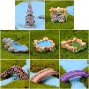 Home Ornaments Fairy Garden Party Realistic Vintage Garden Party Home