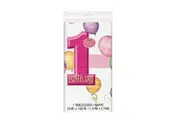 Unique Plastic 1st Birthday Party Table Cover (Multicoloured) (One Size)