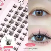 Wispy Fake Lashes DIY False Eyelash Clusters Self-adhesive Lash Clusters Girls