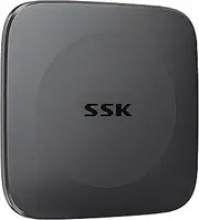 SSK Portable External SSD 2TB, up to 550MB/s, External Hard Drive with Type C to USB C/A Cable, Fast Solid State Drives USB 3.2 GEN2 External Storage for iPhone 15/Android/Windows/Tablet/Mac/Xbox