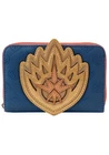 NEW LOUNGEFLY X Marvel Guardians of the Galaxy 3 Ravager Badge Zip Wallet