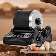 Advwin Rock Tumbler, Professional Electric Rock Tumbler Kit for Adults Kids with 9 Speed & 9-Day Timer, Advanced Rock Polisher Includes Polishing Grit & 3 Belts, STEM Toy Kids