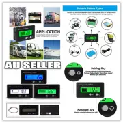 12V-48V Volt Meter Battery Status Indicator Voltage Voltmeter Monitor Caravan