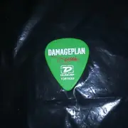 DAMAGEPLAN PanterA Dimebag Darrell Logo & Signature Concert Tour GUITAR PICK