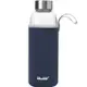 《IBILI》附套玻璃水壺(藍420ml) | 水壺 冷水瓶 隨行杯 環保杯