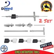 2 Set Uterine Manipulator Dilator Cannula Cannulation Hysterectomy Gynaecology