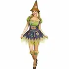 Womens Multicolor Dress Scarecrow Costume - Morris Costumes