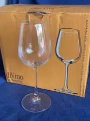 DiVino by Rosenthal Crystal White Wine Goblet Set of 6 Glasses 8 3/4" 14 OZ