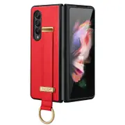 Samsung Galaxy Z Fold 4 Leather Shockproof Case