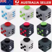 Kids Adults Fidget Hand Finger Cube 3D Focus Stress Reliever Toy Gift Magic