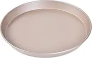 Bakeley Pizza Pan, 11-Inch Non-Stick Pancake Bakeware for Oven Baking (Champagne Gold)