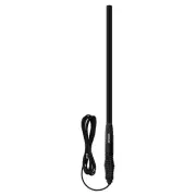 ANU856 BLACK 3dBi UHF CB Antenna with Detachable Fibreglass Pole 665mm Short