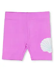 Toddler Girl Printed Bike Short