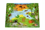 24pc Koala Dream Kids/Children's Australian Animal And Names Jigsaw Puzzle 18m+