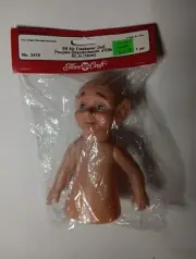Fibre Craft Air Freshener Doll 3419 Christmas Holliday Elf Crochet 1990s (New)