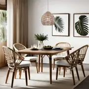 Tilda Hemp Rope Light Pendant Light - Natural, PL0140