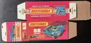 Matchbox Superfast #68 Cosmobile ‘74-‘76 Type K Repro Box