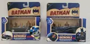 Corgi 2000's 77302 & 1960's 77301 DC Comics Batmobiles 1:43 Die-Cast BMBV1 MIB