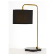 Ingrid Table Lamp, Gold Black