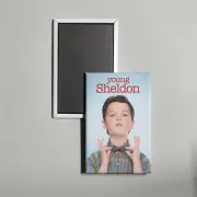 Young Sheldon Mini TV Show Poster Fridge Locker Magnet