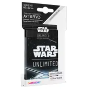 Gamegenic Star Wars Unlimited Art Sleeves (Card Back Black)