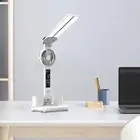Table Lamp with Fan Multifunctional 3 Modes USB LED Desk Lamp Touch Control