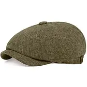 Retro Vintage Roaring 20s 1920s Beret Hat Normal The Great Gatsby Gangster Men's Women's New Year Masquerade New Year Eve Bachelorette Party Festival Adults' H