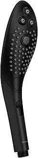 Womanizer Wave 2in1 Showerhead - Special Jets Personal Massager Water-Powered Stimulator - Multifunctional Hand Shower Head - 3 Pattern Settings - Handheld Water Massager Gifts for Women - Black