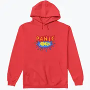 Panic Attack Hoodie Crewneck Sweatshirt Pullover