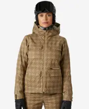 WOMENS ST. MORITZ INS 2.0 JKT, Warm Tan | Helly Hansen AU