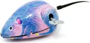 Clockwork Colourful Mouse Tin Toy.