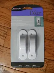 1 PACK OF 2 BRAND NEW AND FACTORY SEALED AMERELLE DECOR LIGHT SWITCH GUARD
