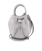 Tod's Buz Drawstring Mini Bucket Bag One size Grey