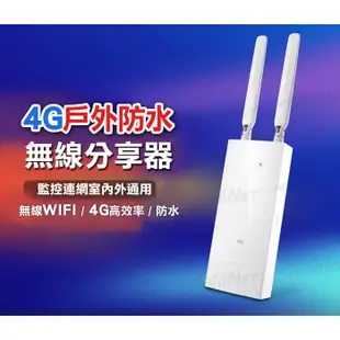 WIFI 4G網路分享器 路由器 無線網路 SIM卡 插卡型 野外網路 基地台 IPC NVR 防水 外置天線 監控周邊