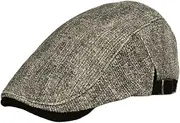 [WITHMOONS] Cotton Twill Newsboy Cap Flat Cap Ivy Golf Cabbie Hat YZ30207