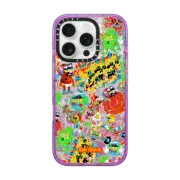 iPhone 16 Pro Impact Case MagSafe Compatible Silly Stickers