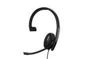 EPOS | Sennheiser ADAPT 130 USB II, On-ear, single-sided USB-A headset with in-line call control and foam earpad. Optimised for UC