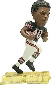 Bears Legend Gale Sayers Limited Edition Bobblehead, Only 100 Made, Collectible Figure, Gold Base