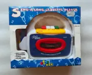 Vintage 1990s Kids Way Sing A Long Cassette Player Tape Recorder Model 8017 New
