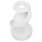 Innovative 3D Levitation Ball Bedside Lamp with Wave Sensor White