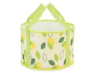 Portable Folding Wash Basin Lightweight and Durable Compact Collapsible Foldable Water Bucket Container-6-L