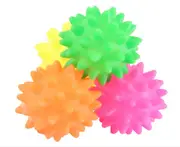 P226 10X Pet Cute Meteor Ball Sound Ball Rubber Toys Cat and Dog Teeth Grinder